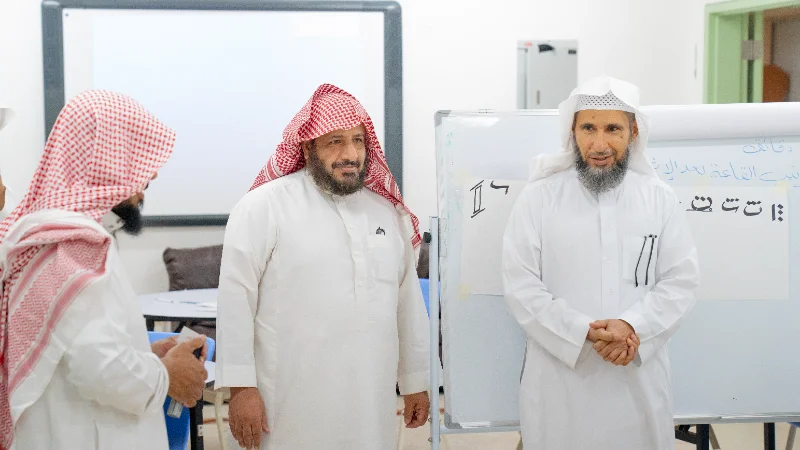 زيارة رئيس مجلس الإدارة  برنامج #تمكين_الإثرائي