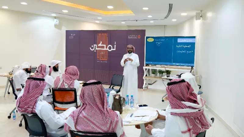 حل المشكلات بطرق إبداعية لمدربي مبادرة تمكين الإثرائي